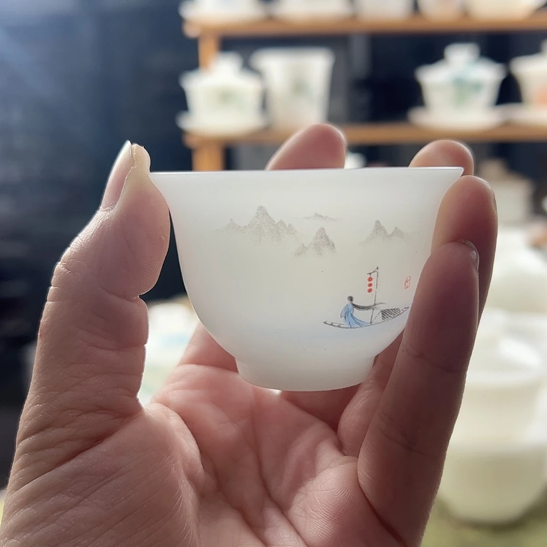 素烧璞玉反口杯60ml-江湖意