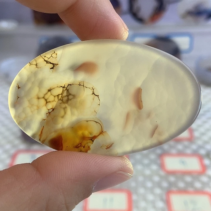 玛瑙/玉髓合金颈饰