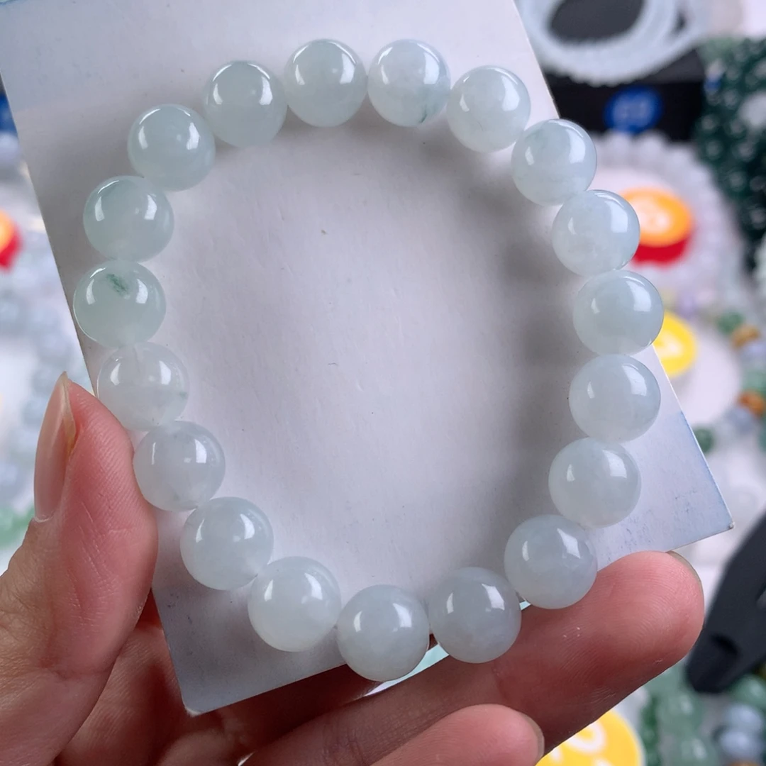 翡翠未镶嵌手链卡10