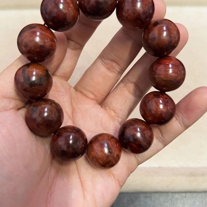 手串/手链黄花梨/降香黄檀20mm圆珠花梨公