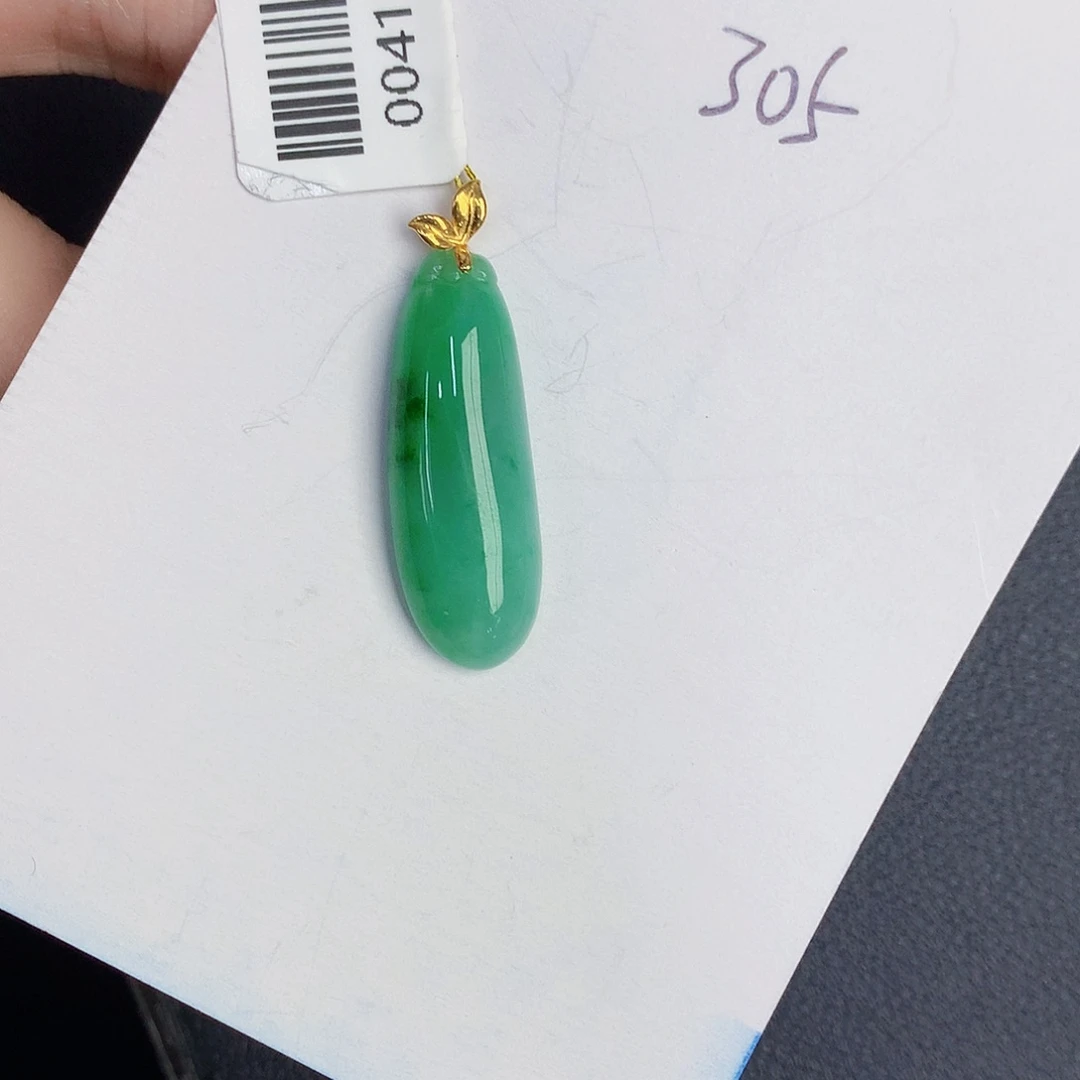 【闪购商品】翡翠18K金镶嵌颈饰00000000