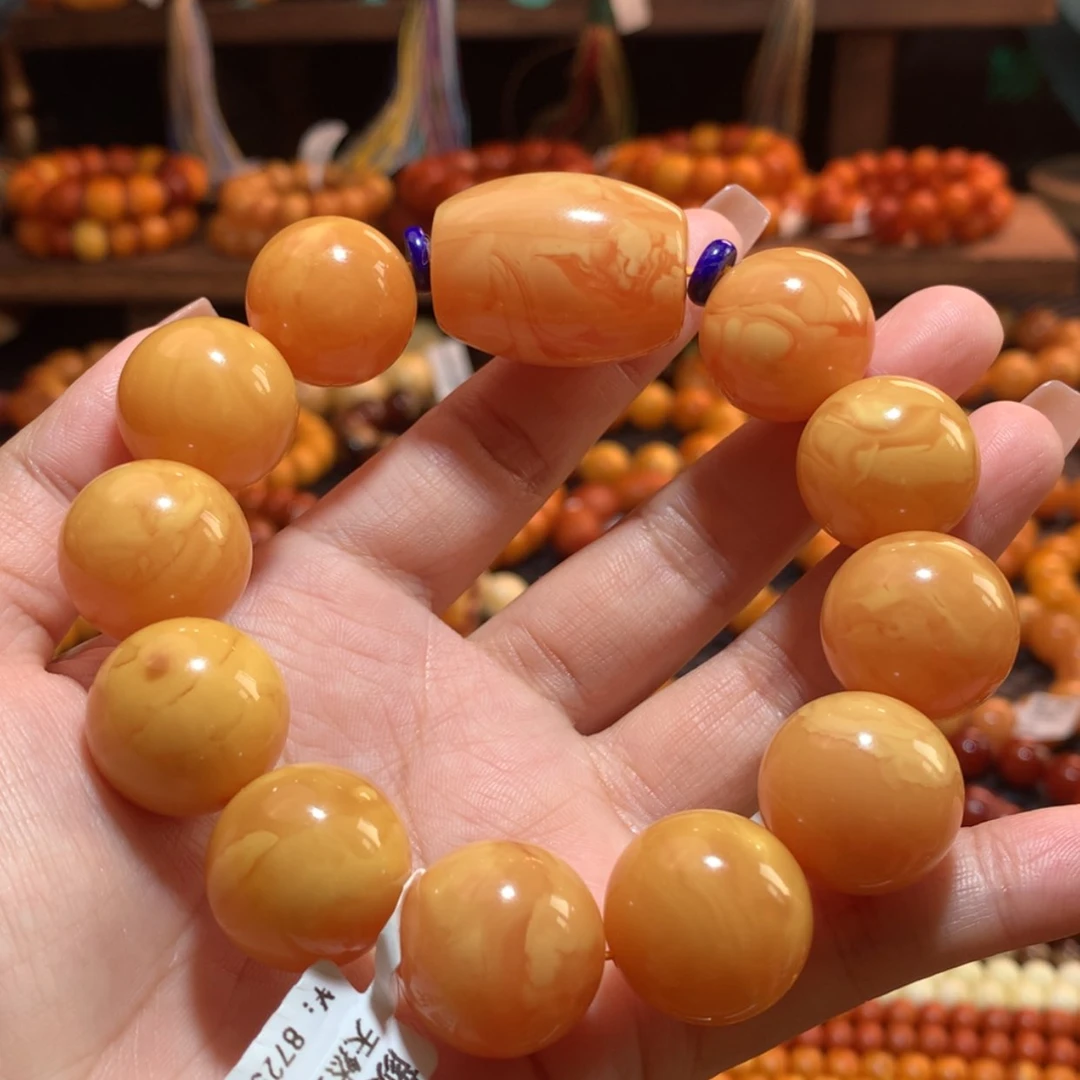 【闪购商品】手串蜜蜡未镶嵌蜜蜡手串