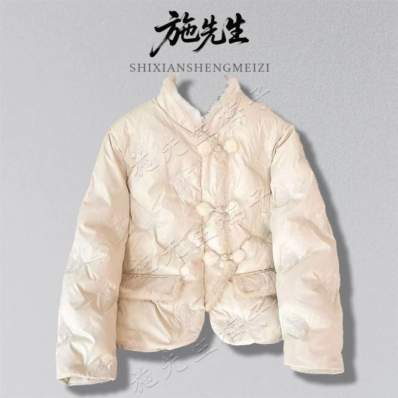 X冬季轻奢女装常规款时尚百搭外套新款气质羽绒服7629-1
