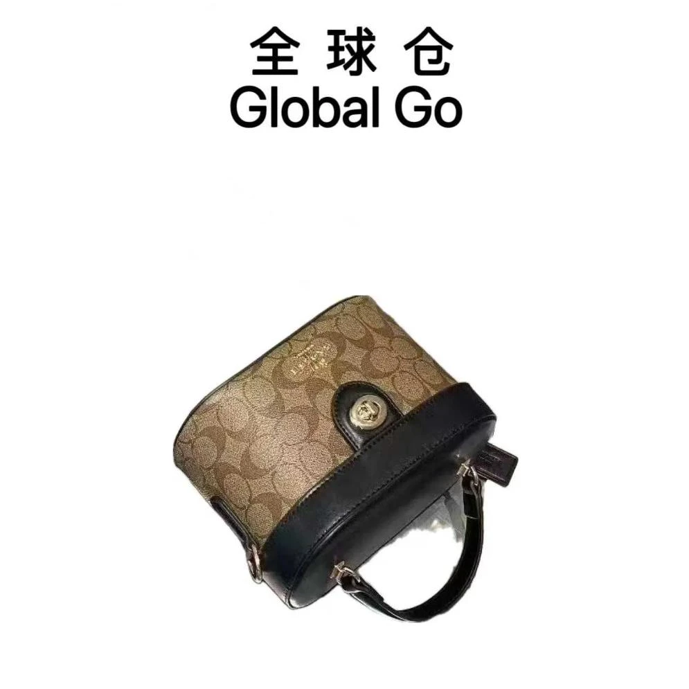 【全球仓Global Go】2804棕色包时尚百搭女包洋气女士小众