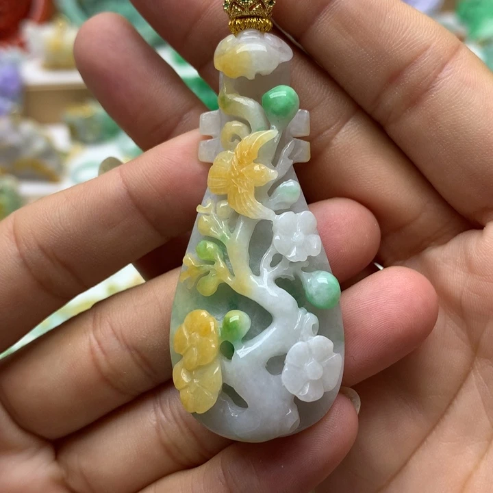 颈饰未镶嵌翡翠翡翠