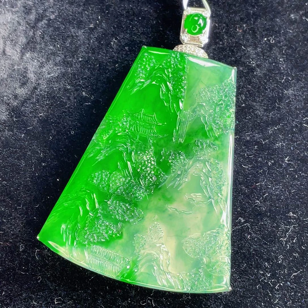 翡翠吊坠(不含链)未镶嵌