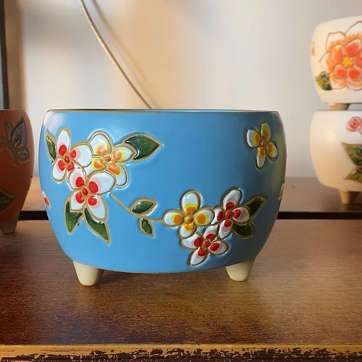 外13内11.5高10左右，纯手工制作，一单包邮