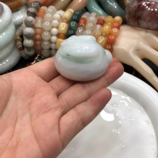 未镶嵌石英质玉珠宝半成品16