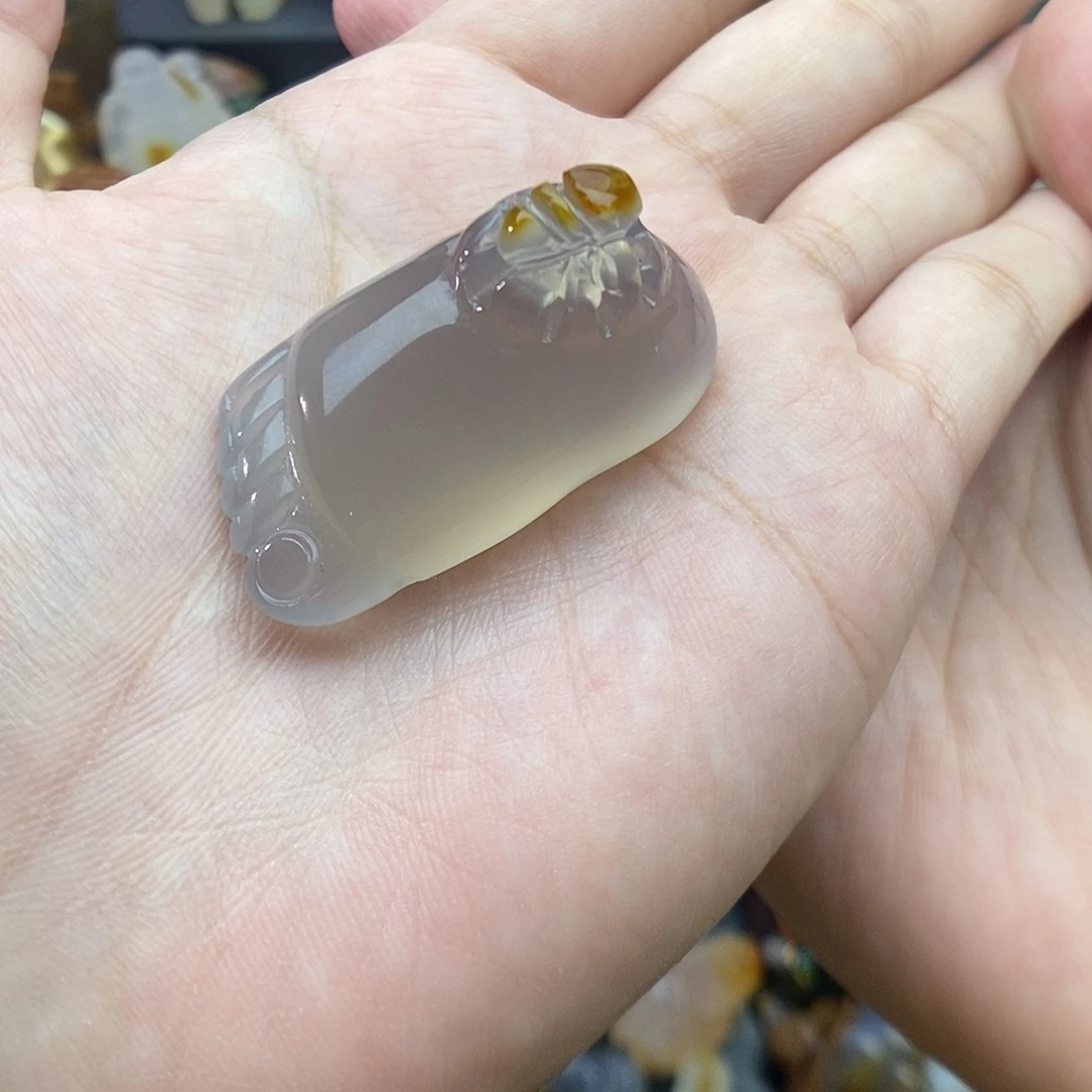 玛瑙/玉髓未镶嵌颈饰