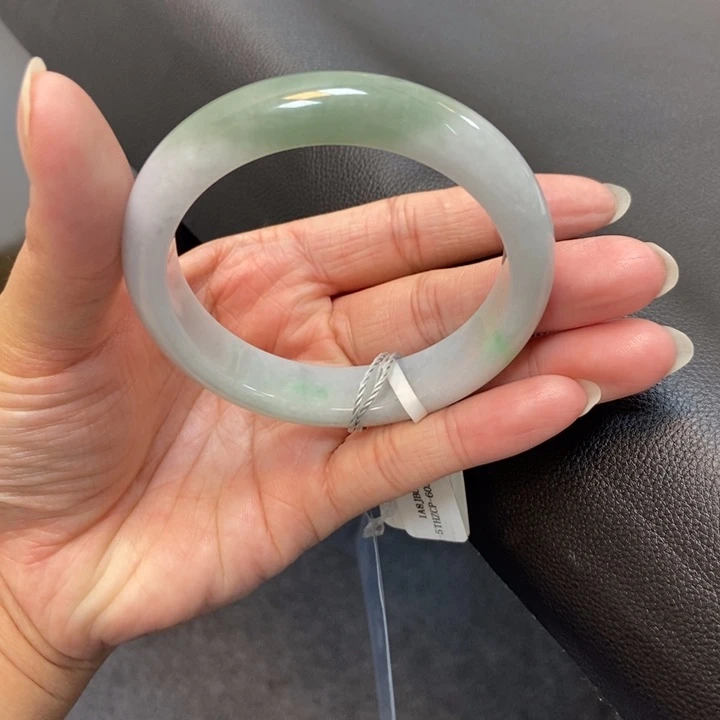 翡翠手镯未镶嵌55-56正圈