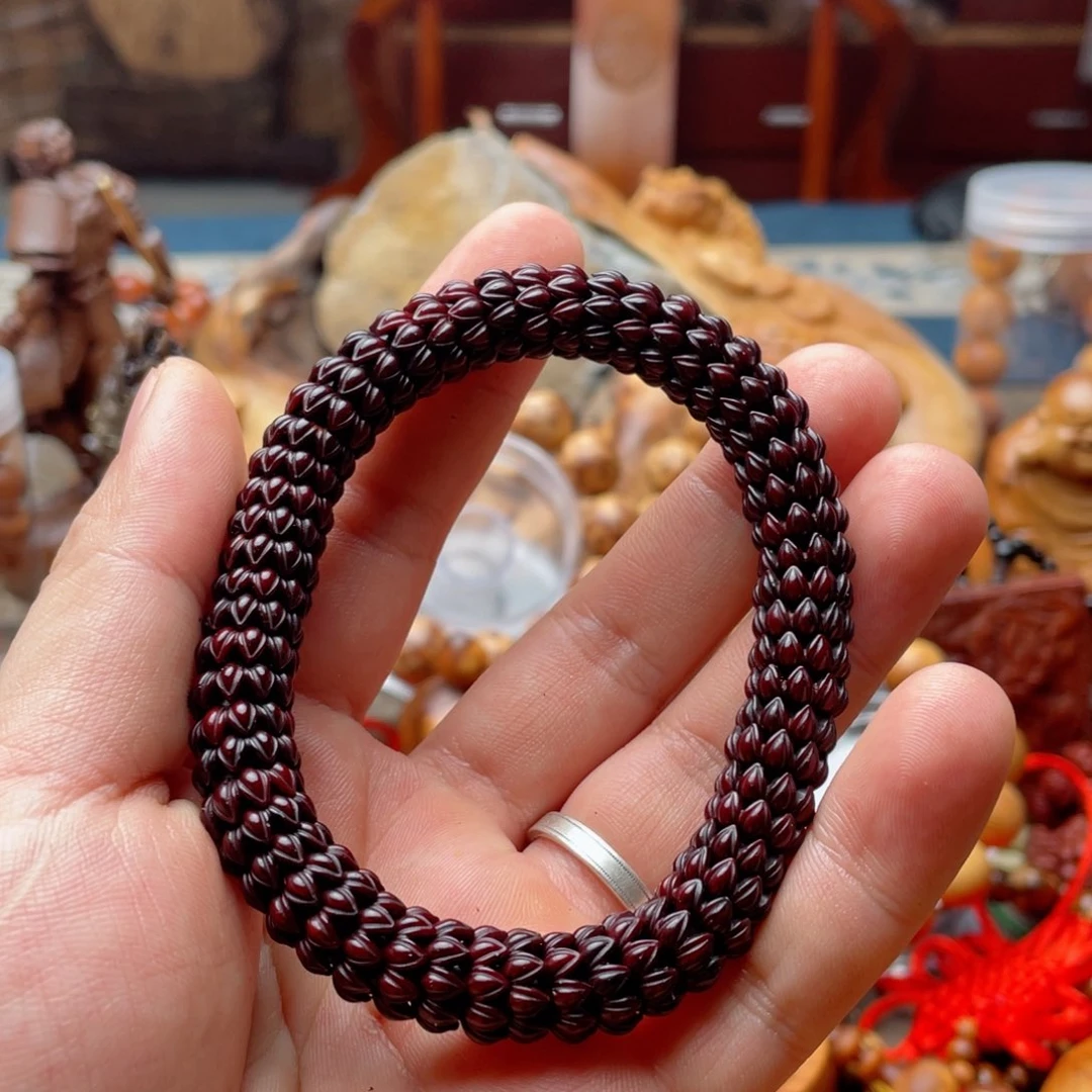 菩提手串/手链韩*1.2紫金鼠莲花