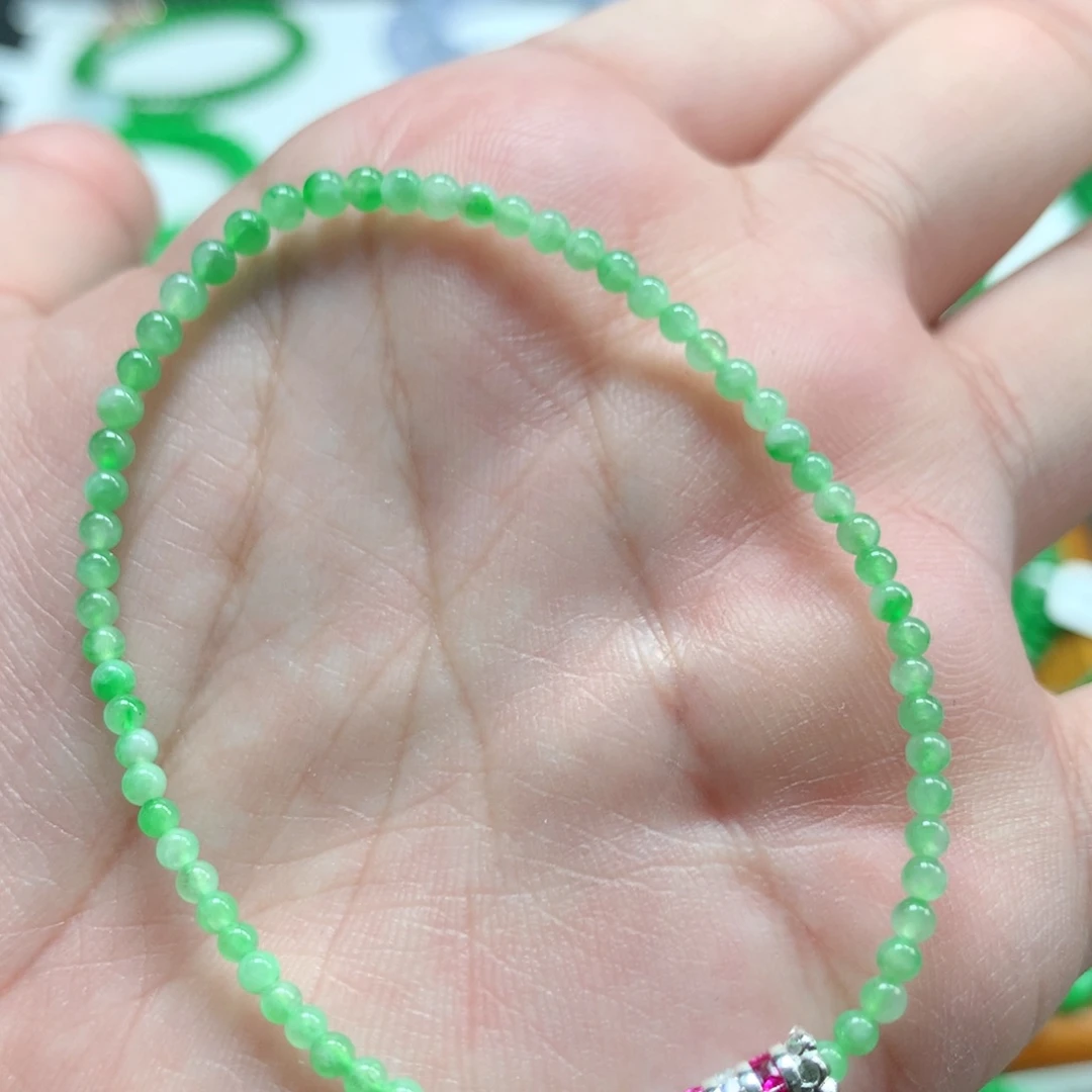 翡翠未镶嵌手链翡翠