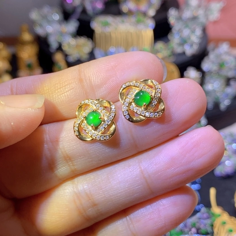 【闪购商品】银S925镶嵌挂件翡翠