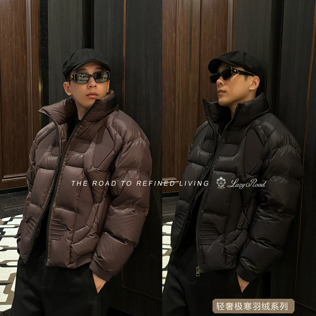 【LazyRoad】 "泰坦3.0” 老钱风高定系列 极寒羽绒 静奢极简风