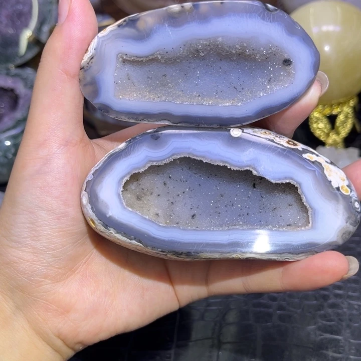 未镶嵌发饰水晶蓝软啵啵
