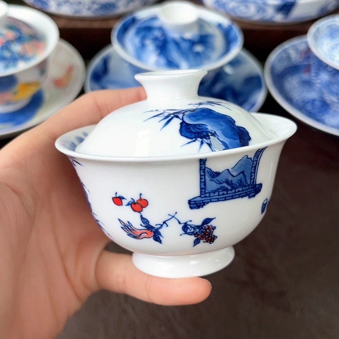 手绘高温瓷器瓷器