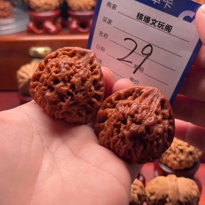 猴头核桃吊坠42官帽