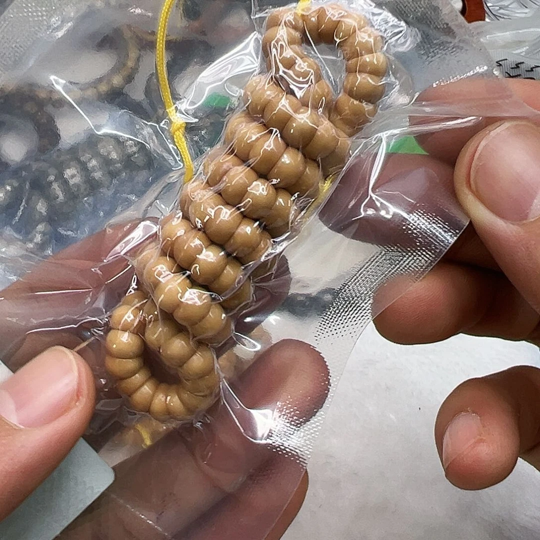 星月菩提手串54傲世糯冰龙脊梯田猪大肠108-7