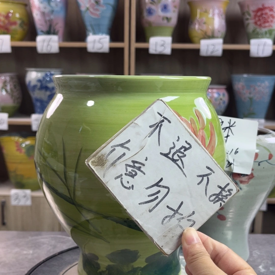 景德镇陶瓷花盆花盆