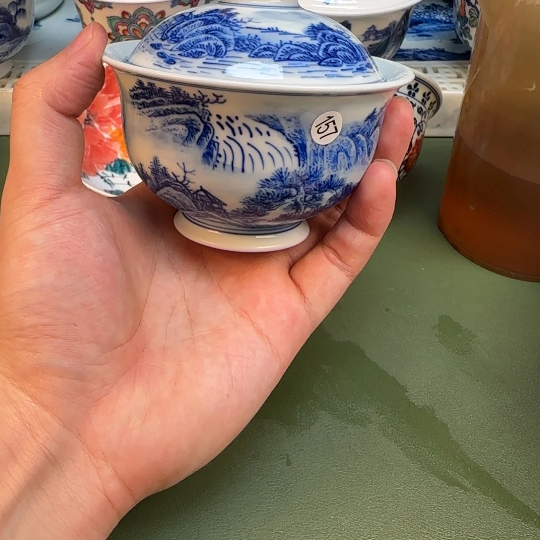 彦祖纯手工手绘茶具157