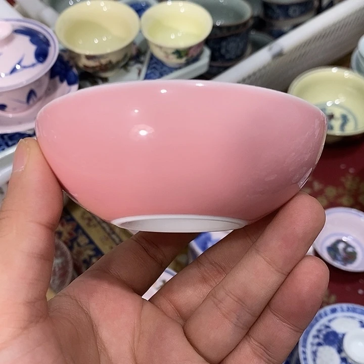 摆件陶景德镇陶瓷主人杯2456