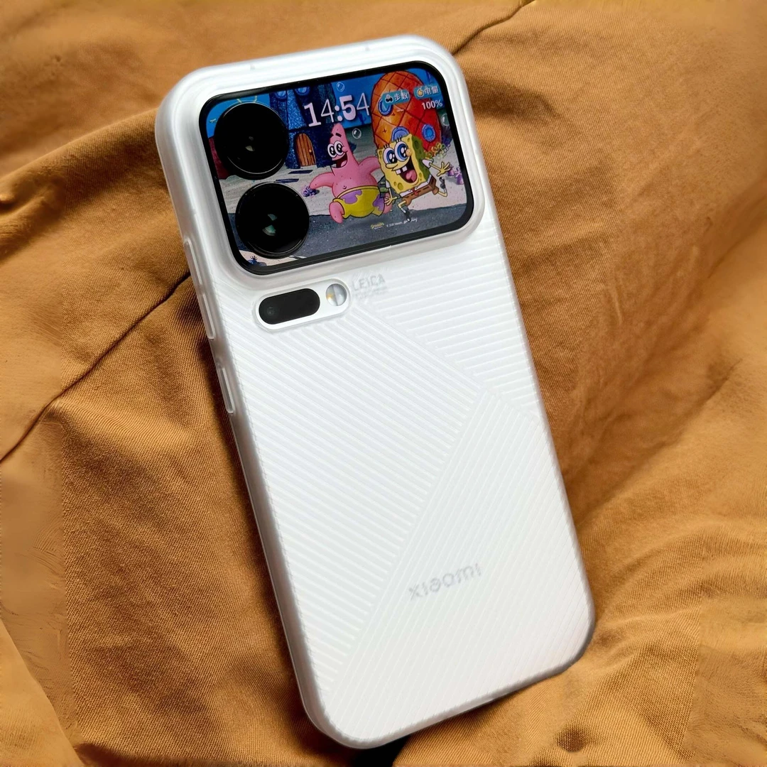 磨砂几何纹理适用小米17promax手机壳小米17pro简约创意15防摔壳