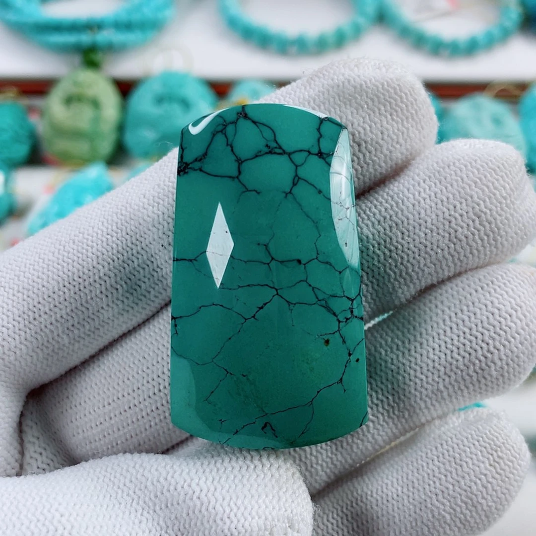 绿松石未镶嵌车挂