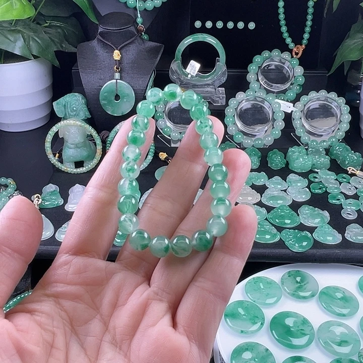 未镶嵌手串石英质玉
