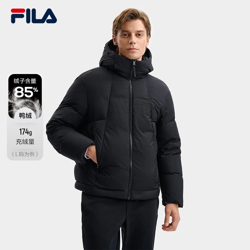 Fila/斐乐男子冬季【防风御寒】保暖通勤运动商务羽绒服F11M543910F