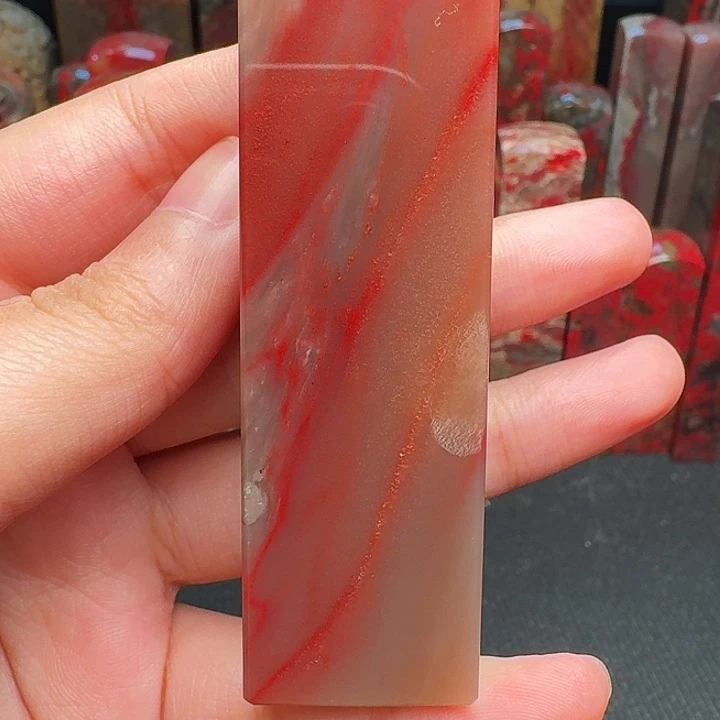 昌化石印石精品昌化鸡血石
