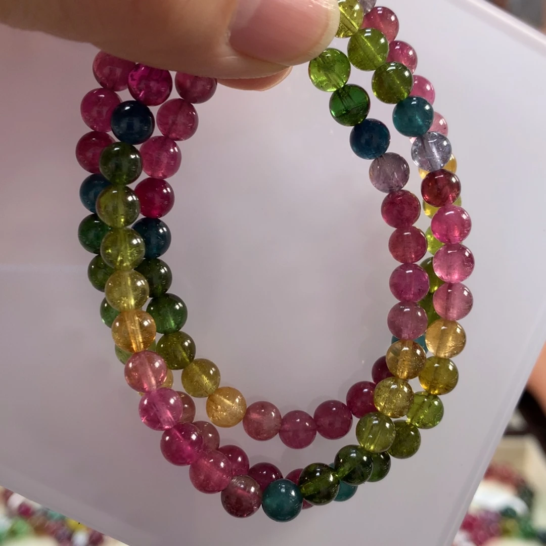 手链碧玺未镶嵌5.9左右