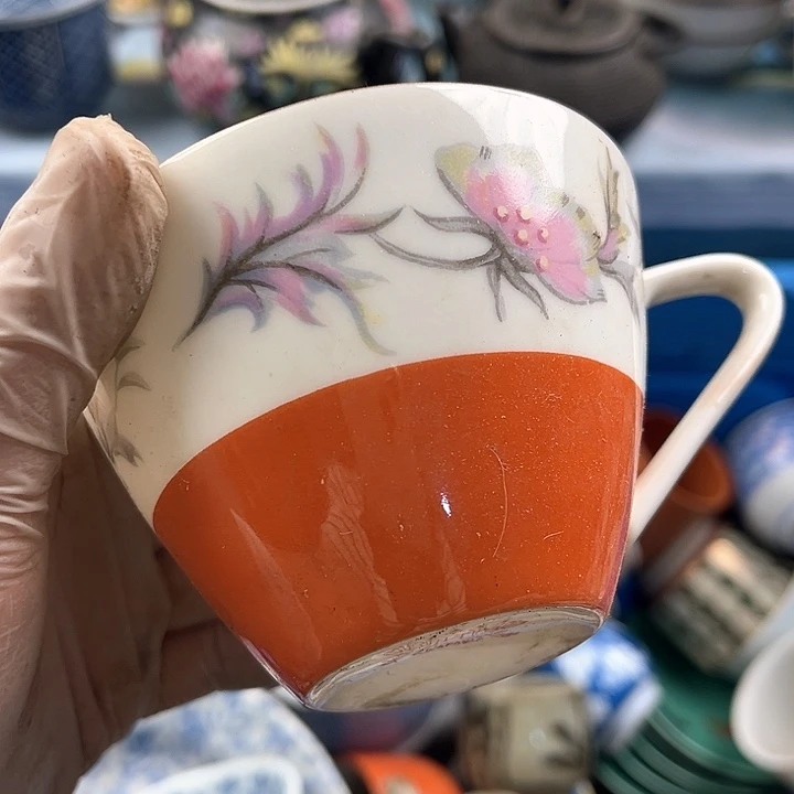 瓷片竹**盛英歌瓷器满19.9包邮