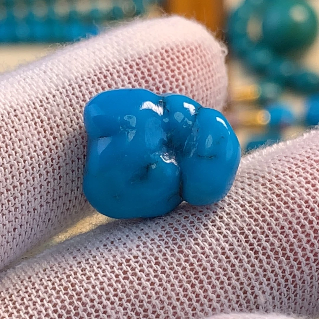 未镶嵌绿松石珠宝奇石