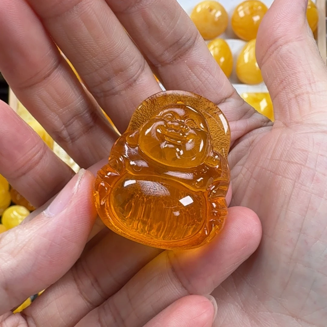 蜜蜡颈饰未镶嵌蜜蜡