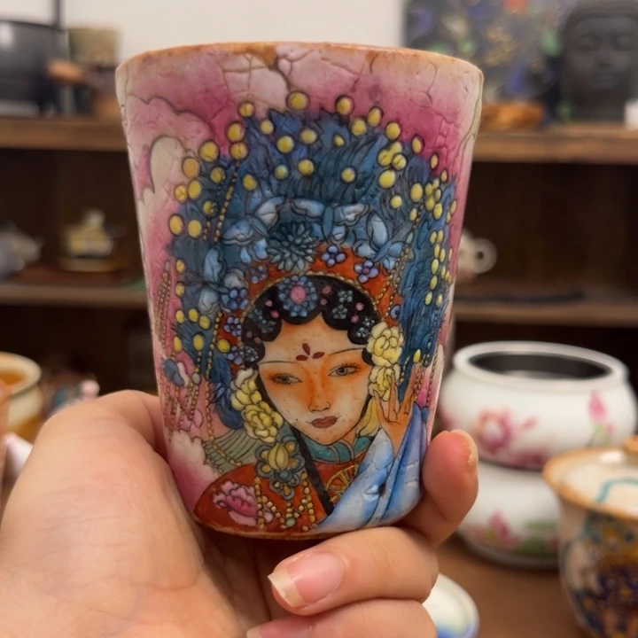 新品手工手绘柴烧63