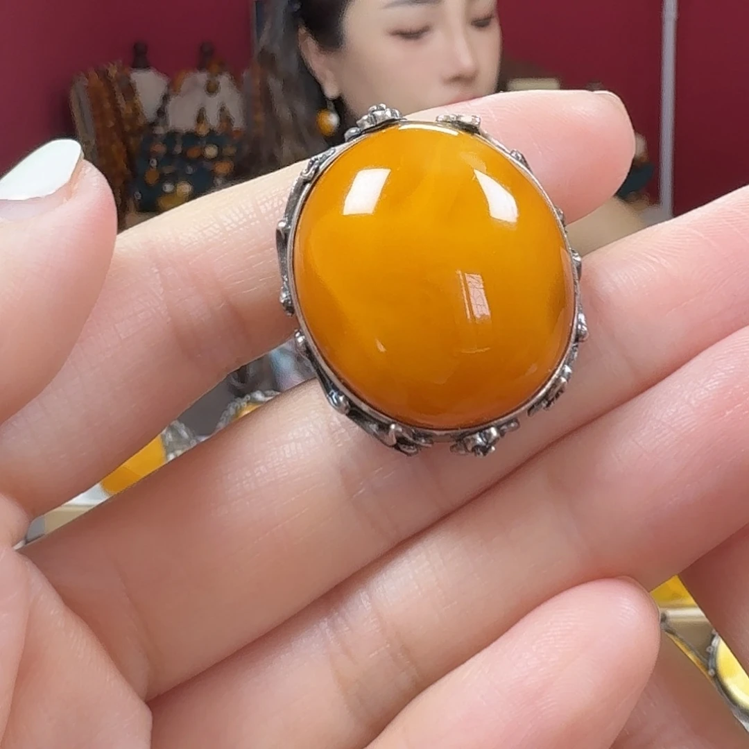 手链蜜蜡未镶嵌戒指
