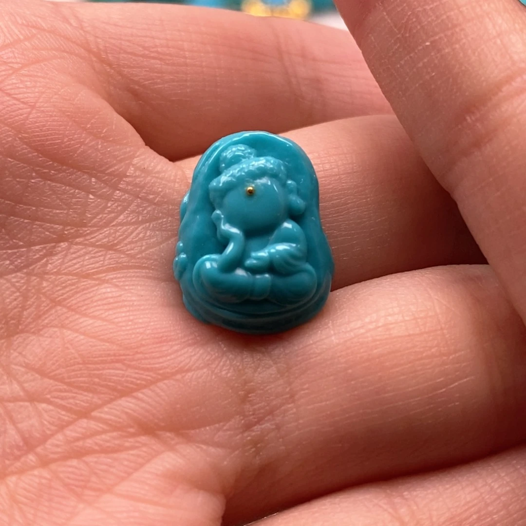 绿松石颈饰未镶嵌沉***哥