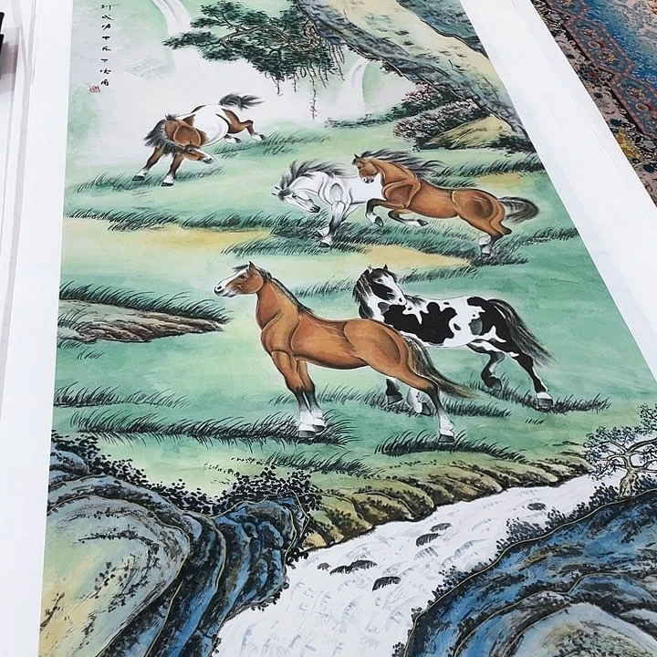 国画书画描金拓染金石传拓手写