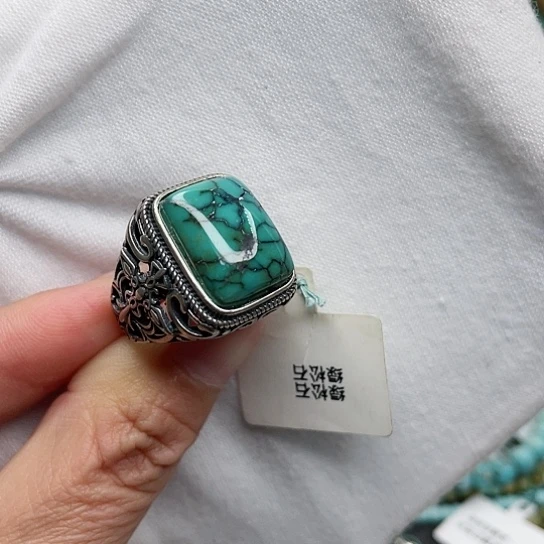 绿松石珠宝奇石未镶嵌