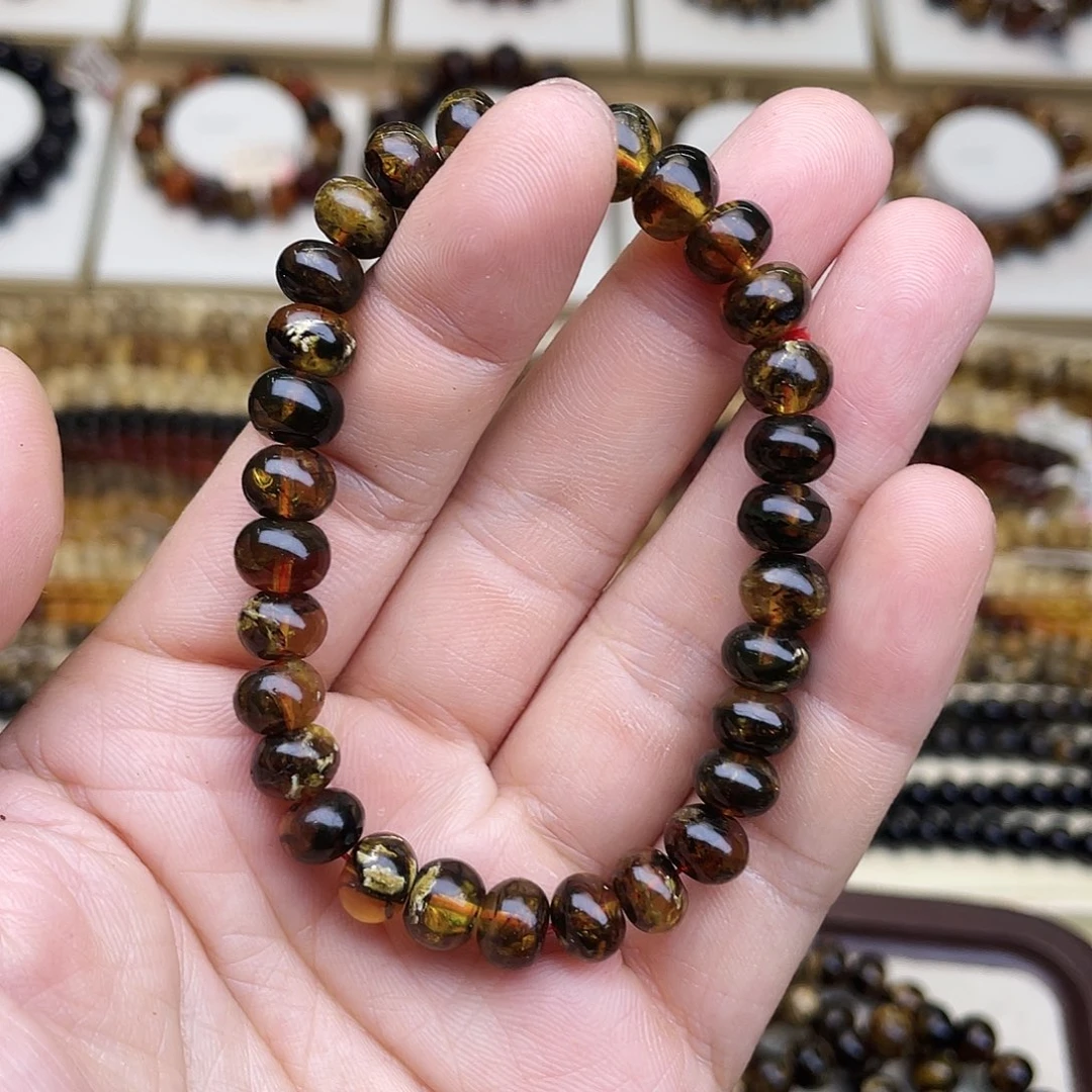 用***4裸石琥珀未镶嵌八