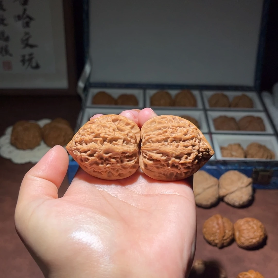 吊坠文玩核桃金牛39