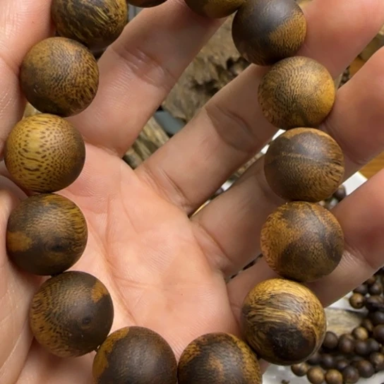 温***酒沉香碎屑沉香绿棋楠沉香1.6单圈18克