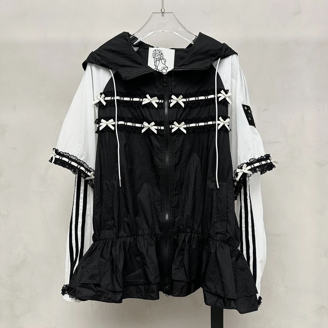 AN9.Studio︱新款MIU系少女蝴蝶结防晒外套A167