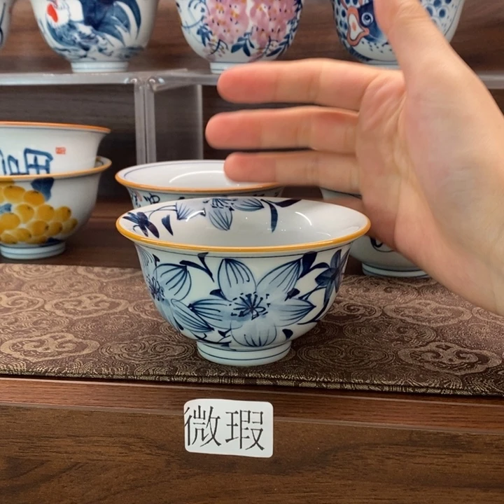 釉下老陶泥手工绘制