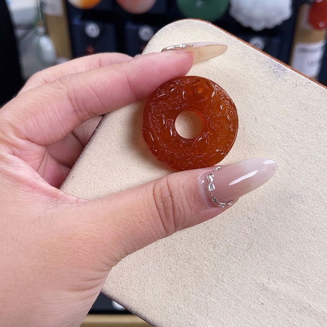 颈饰未镶嵌石英质玉༺****༻