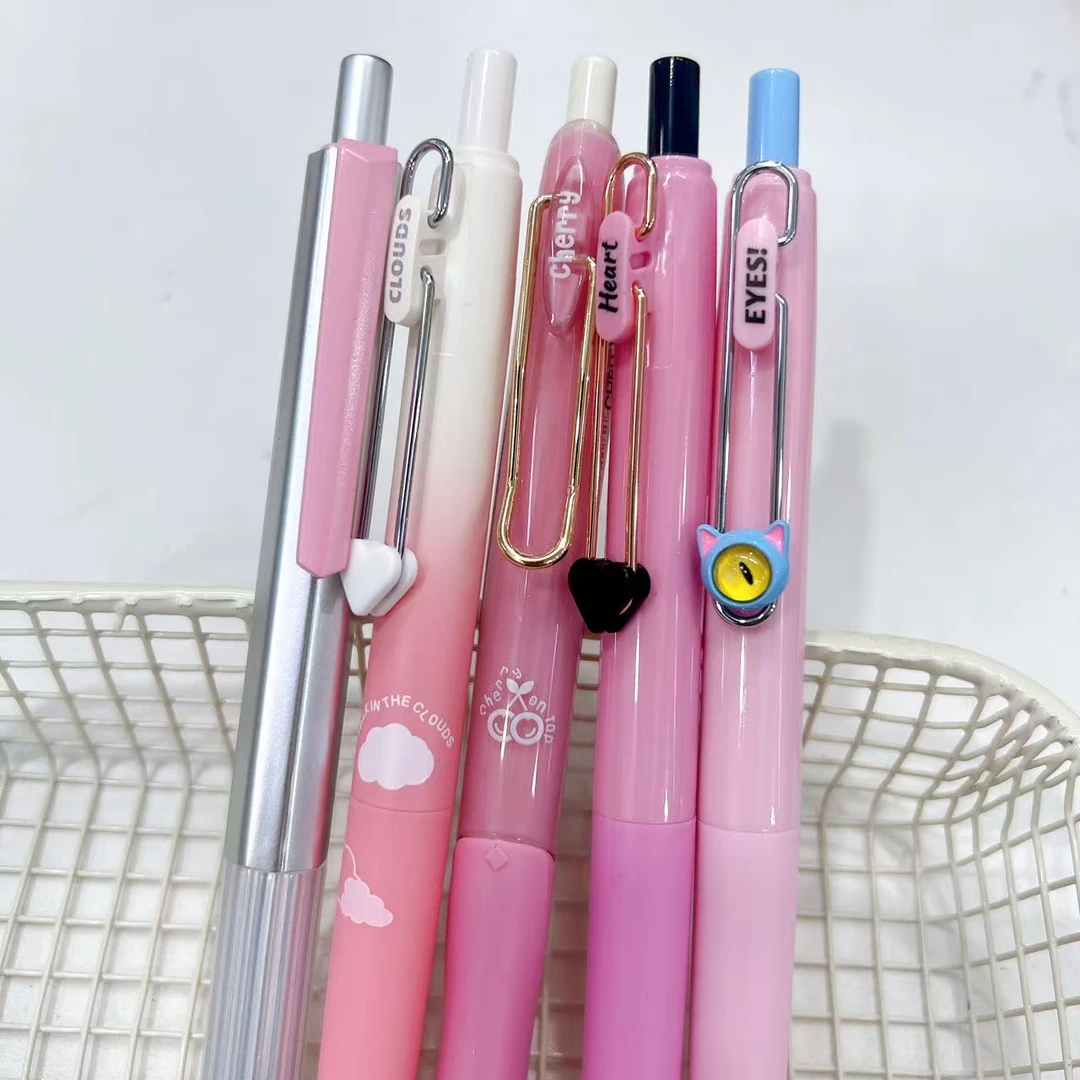 【黑墨-5支】B03粉杆猫眼小樱桃云端心动浪漫银河..掉封蜡不售后