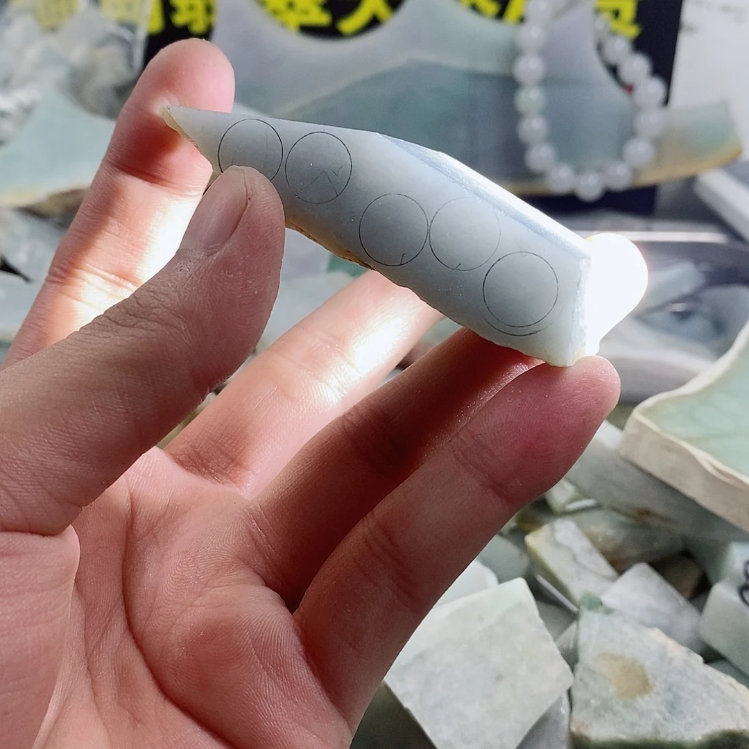 散珠翡翠天然缅甸翡翠a货41