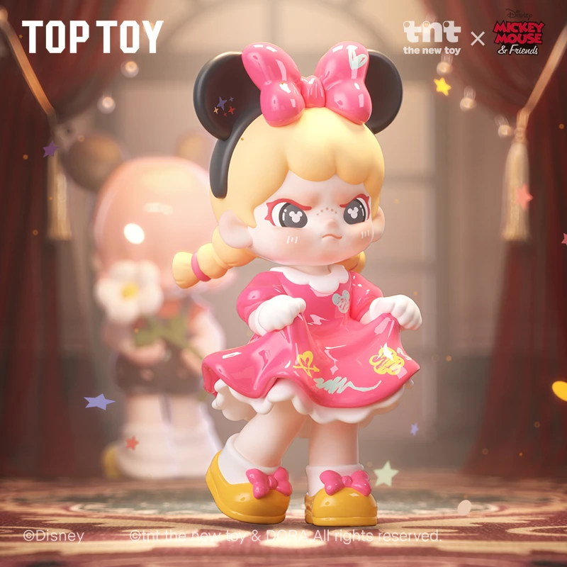 TOPTOY迪士尼DORA米奇趣想时光系列潮玩盲盒手办玩具礼品桌面摆件