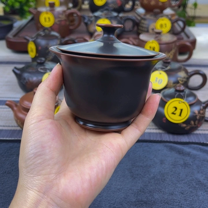 摆件d***a坭兴陶原矿坭料制作
