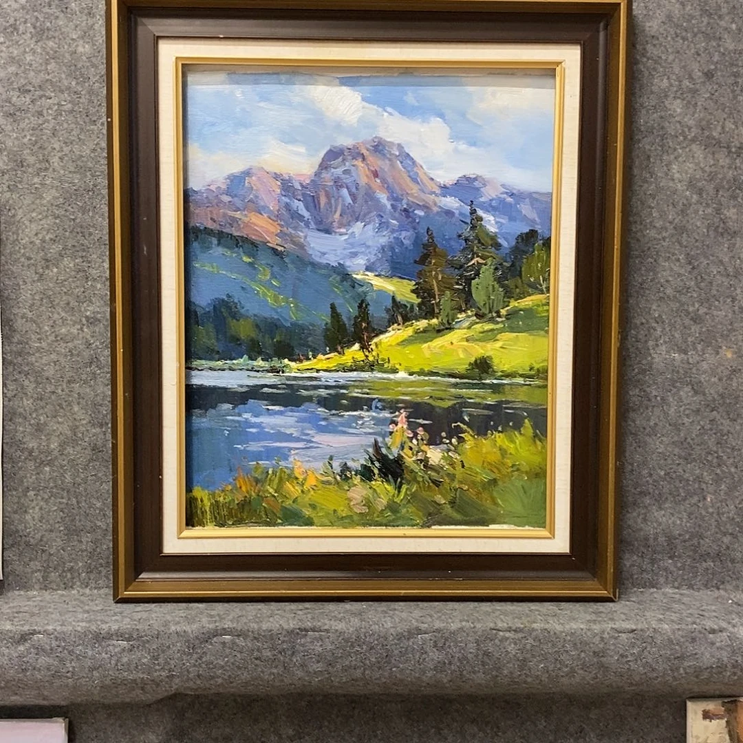 油画带外框画芯尺寸40x50cm